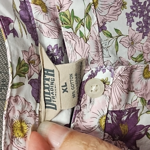 Duluth Trading Floral Tunic XL - Picture 5 of 7